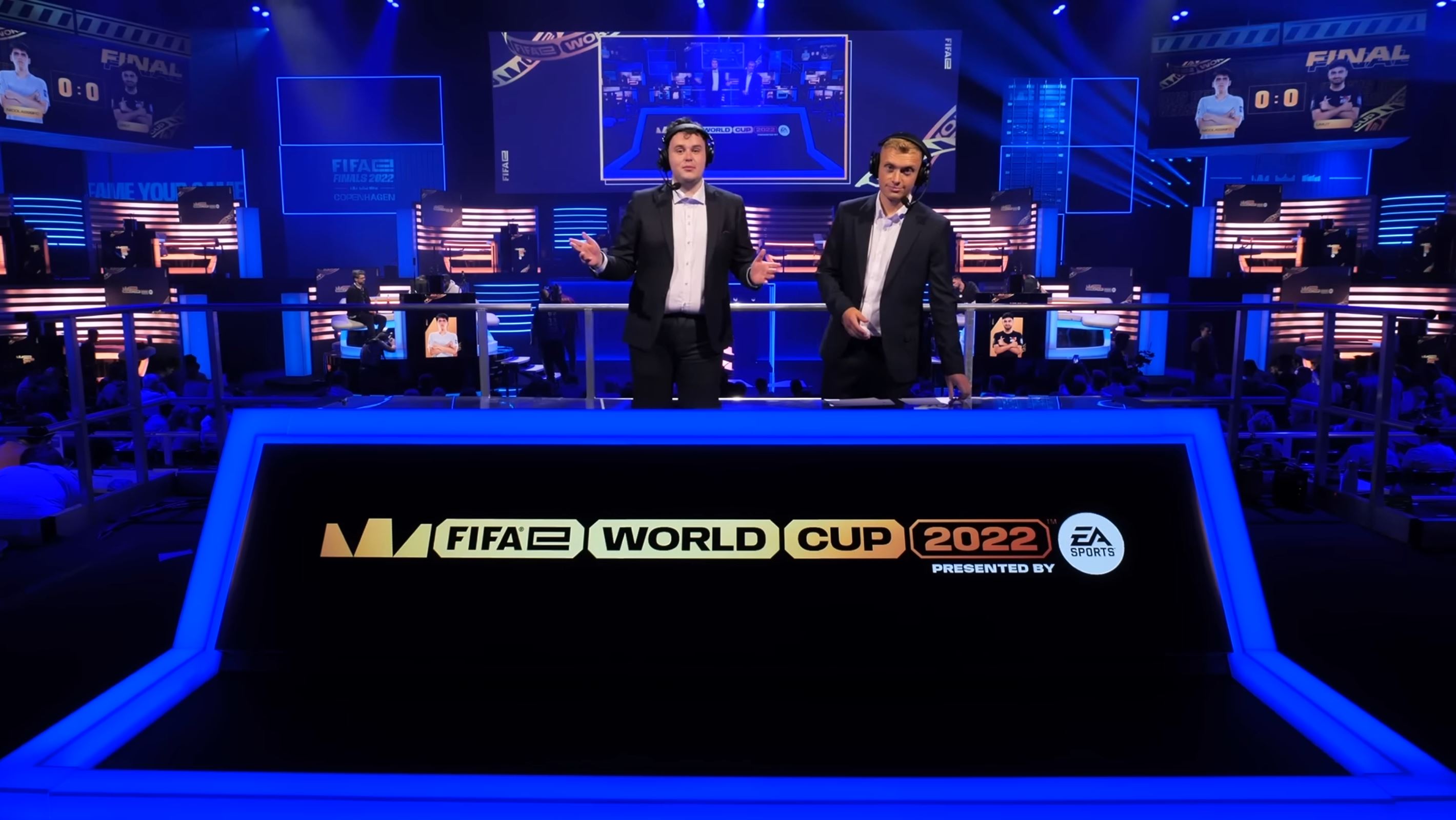Live stream of the FIFA 22 World Cup - Speakers